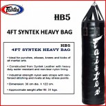 Боксерский мешок Fairtex (HB-5 black)